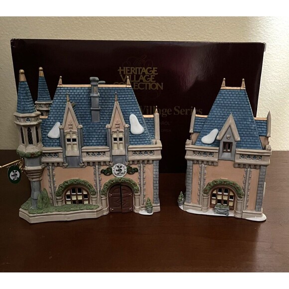 Department 56 Other - Dept 56 Disney Parks Village Series Mickeys Christmas Carol Fantasyland Retired